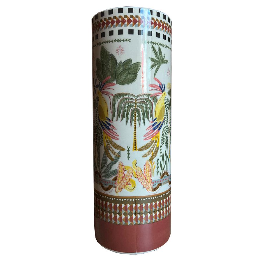 Printed Tall Vase